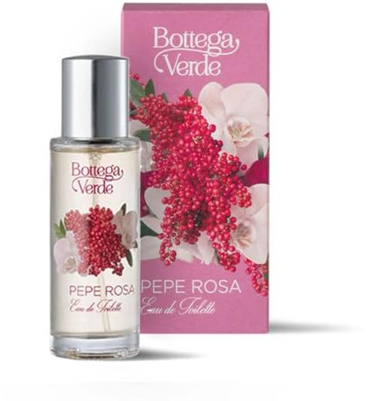 Bottega Verde - Pepe Rosa, Eau de Toilette, 30 ml, Profumo Donna dalla Fragranza al Pepe Rosa