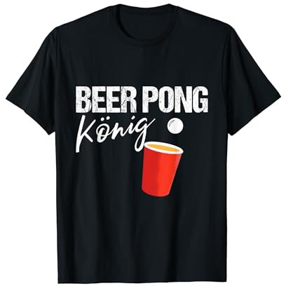 Beerpong Herren Bier Pong Bierpong T-Shirt