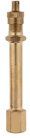 JNNJ Reifenventilverlängerung, Messing Reifenventilverlängerung, Auto Reifenventilschaft Verlängerungsstange, Für RV Reifen, LKW, Wohnmobil, Trainer, Pickup(10cm)