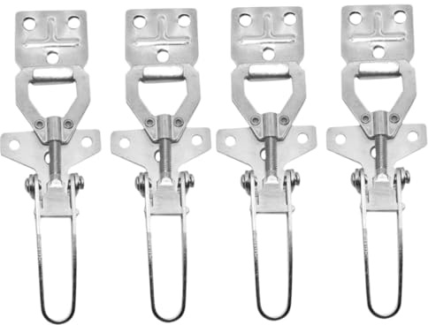 Parliky 4Stücke Bienenstock Werkzeuge Bienenstock Box Verschlüsse Beehive Connector Pull Latch für Imkereiausrüstung Ideal für Imker und Bienenhaltung