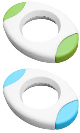 RELKLYU 2 Piezas Abridor y Cortador de Huevo, Herramientas Creativas de Cocina, Separador de Cáscara