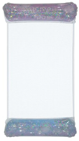 Float Dans La Piscine - Swing Launger Gonflable Portable, Chaise De Soleil Flottant Paillettes | Matelas D'eau De Détente En Plein Air Pour Adultes, Vacances Sur Le Lac, Lit De Piscine Gratuit