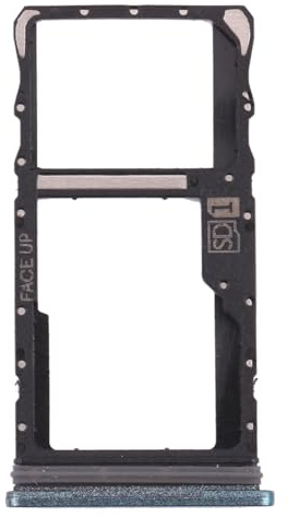 Generico Remplacement compatible avec Motorola Moto G50 XT2137-1 XT2137-2 Chariot plateau logement support adaptateur fente porte-carte SIM + compartiment mémoire micro SD (Ocean Blue)