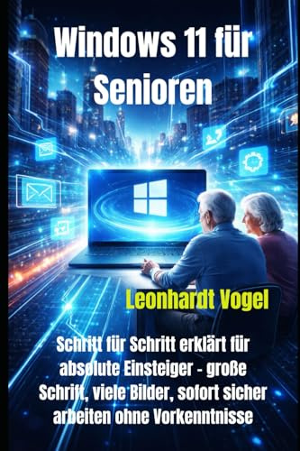 Windows 11 für Senioren: Schritt für Schritt erklärt für absolute Einsteiger – große Schrift, viele Bilder, sofort sicher arbeiten ohne Vorkenntnisse