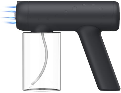KuRoKo Máquina de bronceado en aerosol inalámbrica, recargable, pistola de bronceado ligera con aerógrafo y bronceado en aerosol móvil para bronceado en casa, uso en salón de viajes, playa, color