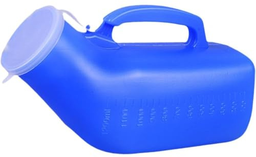 Tubayia Borraccia per orinatoio maschile, 1200 ml, delizioso vasino per uomini, per anziani, campeggio