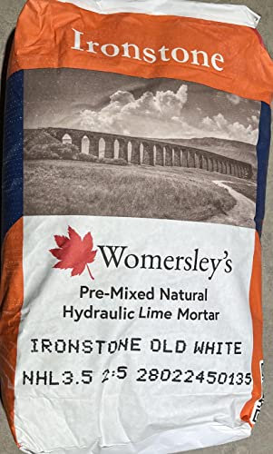 Womersleys Ironstone Old White Mortar NHL 3.5 Based Pre mixed Natural Hydraulic Lime And Sand