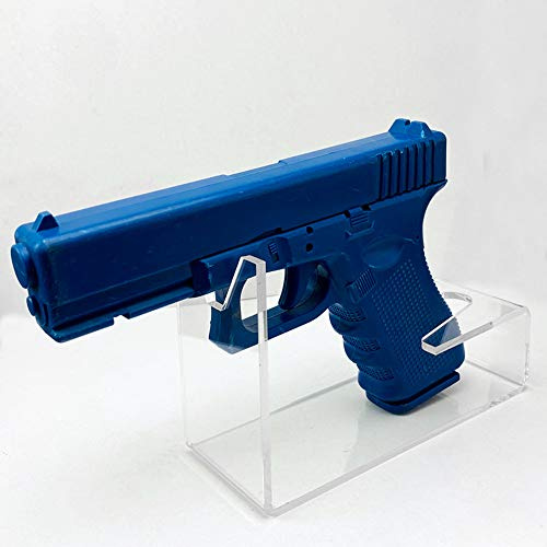 Aibote Klare Acryl Pistolenhalter Display Basishalter Regal Pistolen Zubehör Universal Stand Gun Hanger für Handfeuerwaffen Glock 1911