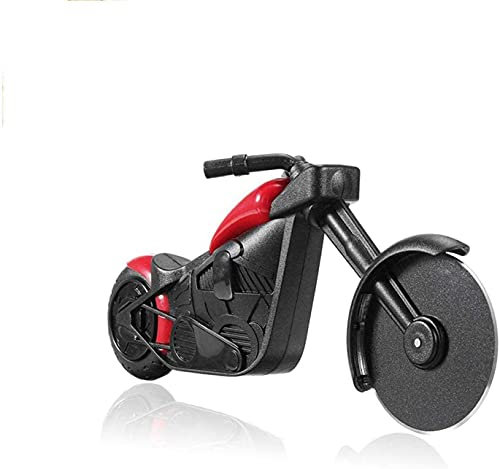 Motorbike Pizza Cutter Stainless Steel Wheel Cutter for Cooking and Kitchen
