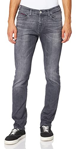 Tommy Jeans Scanton Slim BE382 GDYSS Jeans, Denim Black, 33W / 30L Homme