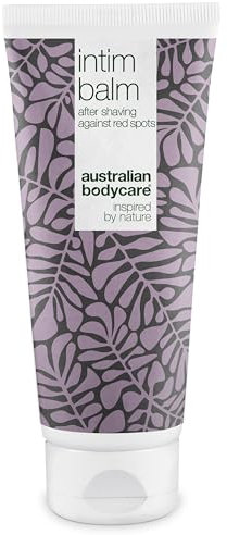 Australian Bodycare Intim Balm 200ml - Aftershave für Intimrasur mit Teebaumöl - Gegen eingewachsene Haare, Rasurbrand, rote Pickel im Intim- & Bikinibereich