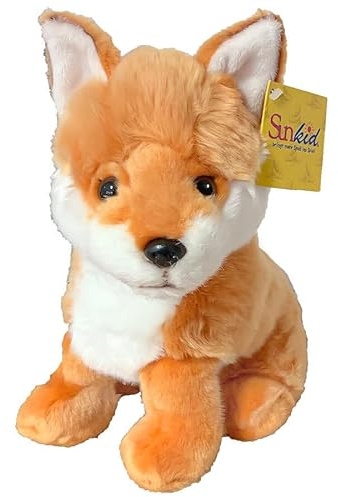 Murago - Plüschtier Fuchs ca. 26cm - Kuscheltier Plüsch Tier Stofftiere klein/Mittelgroß sitzend weich