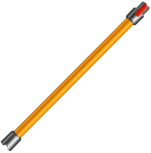 RUKHOOL Verlängerungsrohr für Dyson V15 V11 V10 V8 V7 Saugrohr Ersatzteile Rohr Zubehör Staubsaugerrohr Teleskoprohr Schnellspanner Verlängerungsstange, 73cm