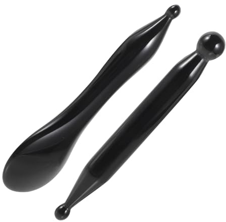 COLLBATH 2 Stücke Harz Akupunkturpunkt Massager Sticks Für Füße Hände Körper Tragbar Hause