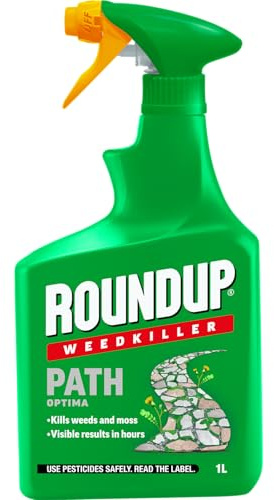 Roundup Weedkiller Path Optima, spray, 1 litre