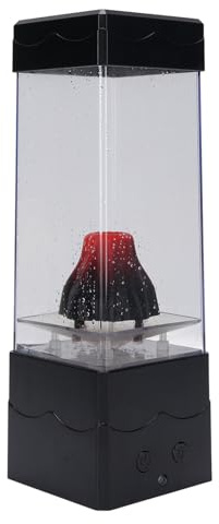 Marhynchus Lampe Volcan Effet Coulée de Lave LED Veilleuse Couleurs Réglables luminosité pour Chambre Salon Décoration avec Télécommande