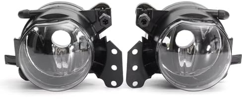 Car front fog lights, Front Foglamp Assembly, For 328i 335i 328xi 335xi 2007 2008 2009 63176910791 63176910792 Auto Front Bumper Fog Light Car Driving Fog Lamp No Bulbs