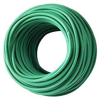 PGarden-EZ Green Soft Twist Tie Tomato Plant Tie TPR Garden Supply, for Supporting Plants and Home Organizing (65.6 feet/20 Meters)