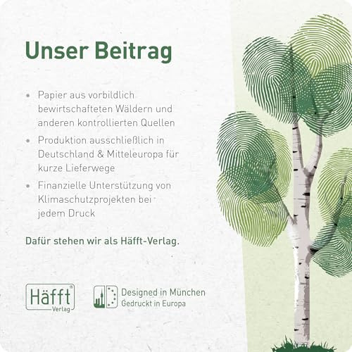 Häfft® 2 x Vokabelheft Französisch A5 mit 2 Spalten, liniert 64 Seiten | Mit Sprüchen, Infos zu Kultur und Umgangssprache, Grammatik, Lernkontrollsystem, Stickern u.v.m