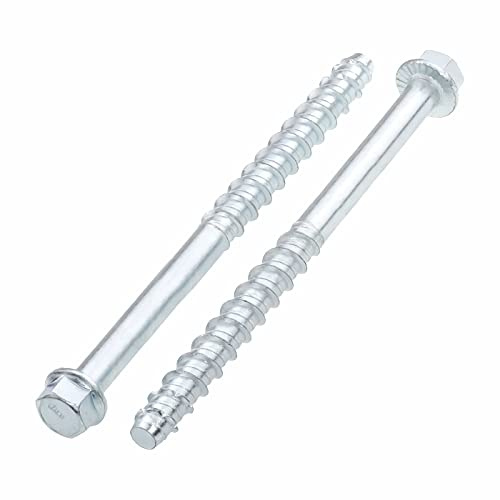 Betonschrauben verzinkt Option 1 Sechskantkopf 8 x 140 mm - 25 Stück