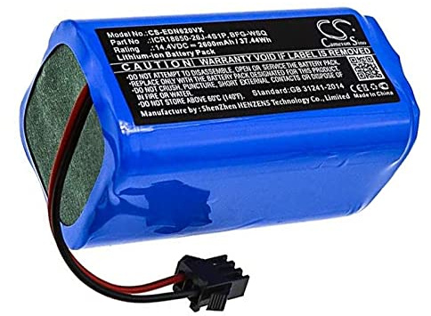 2600mAh Batteria di Ricambio per Proscenic 850T, Ecovacs DN620 DN621 CEN360 CEN361 DH35 DH43 DH45 Deebot N79S, RoboVac 11, 11S, 11S Max,12, 15C, 15C Max, 15T, 15C Max, G10, 11S Plus, G10 Hybrid