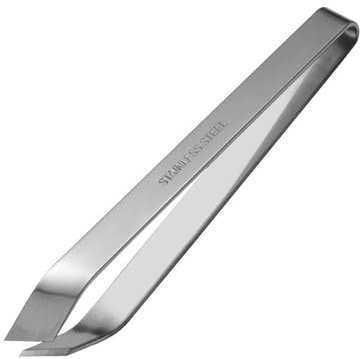 Lamkrtlp Grätenzange, Edelstahl Grätenpinzette, Fischgrätenpinzette für Zum Entfernen Von FischgräTen, Fischschuppen, Schweinefedern, HüHnerfedern