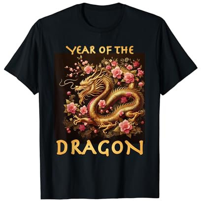 Nouvel An Lunaire Nouvel An Chinois 2024 Année Du Dragon T-Shirt