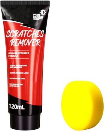 Autopolitur Set - Kratzer Entferner Auto, Upgrade Polierpaste Auto - Auto Kratzer Entferner Kit, Politur Auto Kratzer Entfernen, Car Scratch Remover für Verschiedene Oberflächen