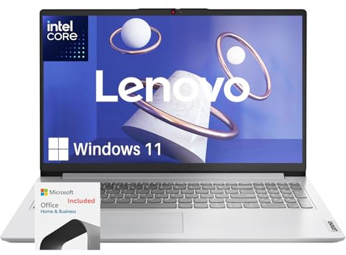 Lenovo Laptop IdeaPad de 15.6 pulgadas de la serie Premium | 12 GB de RAM | SSD PCIe de 256 GB | Office 365 de 1 año con almacenamiento en la nube de 1 TB | Listo para negocios y académicos | Intel