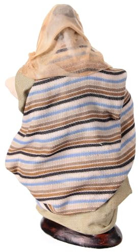 Holyart Pastore con brocca 12 cm Terracotta presepe Napoletano