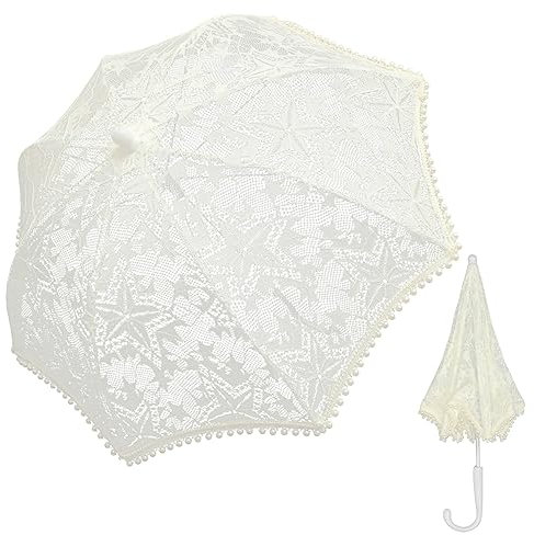 TINEASUR Vintage -regenschirm Für Bräute Hochzeitsdekor Mit Zarter Und Elegant Für Romantische Feiern Und Kostümpartys