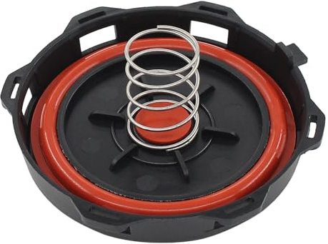 Ventildeckel Motor Kurbelgehäuse Entlüftungsventil Membran Kurbelgehäuseentlüftung Ventil Kappe Zylinderkopfhaube Membranventil Druckregelventil Dichtung für 1er E87 E81 116i 3er E90 316i 2er F45 F46