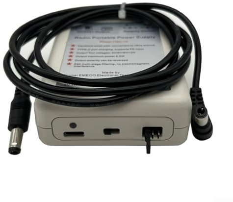 Fuente de alimentación externa para radios con fácil compatibilidad y diseño robusto