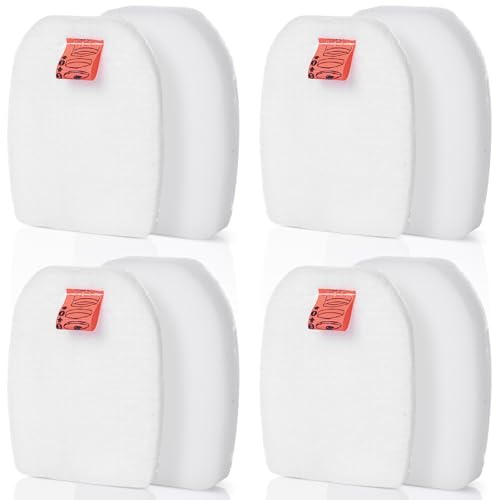4 Pack Filter Replacement for Shark Stratos IZ400UKT IZ420UKT | IZ400, IZ400UK, IZ400UKTSB, IZ400UKTBK, IZ420, IZ420UK, IZ402UKTSB Cordless Stick Vacuum, 4 Foam & 4 Felt Filters