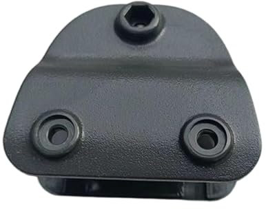 perfk Terrassenschirm, große Halterung, Sonnenschirmzubehör, einfache Installation, robuster Schirmhalter zum Angeln, Camping, Terrasse, Schwarz