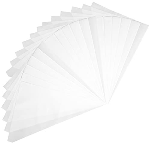 TEHAUX 100pcs 18-inch Tile Grout Bag Cement Sealer Applicator Tool Masonry Filling Piping Bag for Tile Installation and Grout Repair