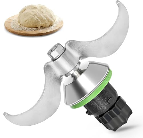 Lame per impasto Thermomix TM6, lame per impasto per Thermomix TM6 TM5, lame in acciaio inossidabile per impasto, lame per Vorwerk Thermomix TM5, TM6, compatibili con la macchina da cucina Vorwerk
