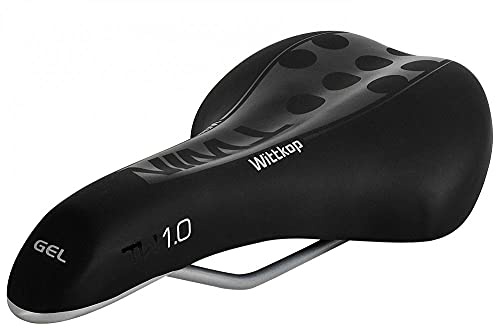 Wittkop 990061201K - Sella Trekking Twin 1.0, da uomo, alta imbottitura per alleviare la pressione