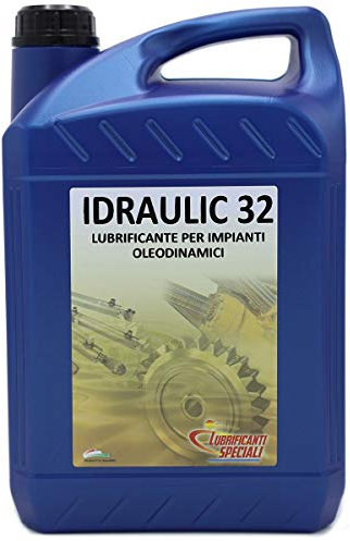 Olio idraulico 32 per comandi oleodinamici e trasmissioni idrostatiche - 5 Litri - IDRAULIC 32