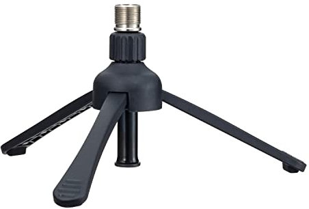 ZOOM TPS-4 Tisch-Mikrofonstativ höhenverstellbar für Podcast, Voiceover, Sprachaufnahmen, Gesang & Reisen