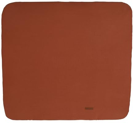 Baby's Only - Baby Wickelauflagenbezug 75x85 cm - Bezug für Wickelauflage Breeze - Abwaschbare Bezug für Wickeltischauflage - Aus Baumwolle - Rost