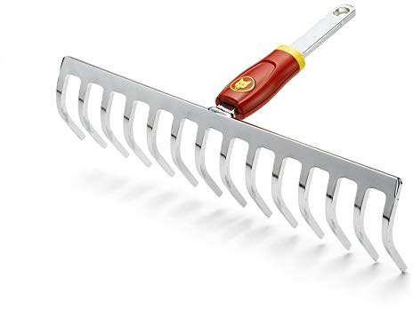 Outils Wolf, Râteau 14 Dents Multi-Star, DRM35 Argent/Orange Version Amazon Exclusive