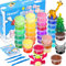 Air Dry Clay, 36 Colors Ultra Light Modelling Clay, Non-Toxic Air Drying Clay for Kid, with 3 Clay Tools & Guidebook, Arts and Crafts Kits for Kids Boys Girls Toys