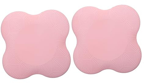 2 Pièces Genouillères Tapis De Yoga Pour Les Genoux Tapis De Genou Pour Équipement De Physiothérapie Accessoires De Gym Pour Hommes En Mousse Pu Rebond Élevé D'exercice
