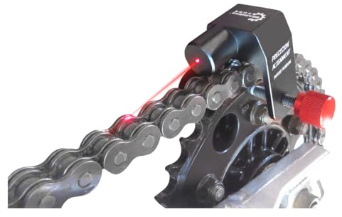 Chain & Sprocket Alignment Tool - Laser Application