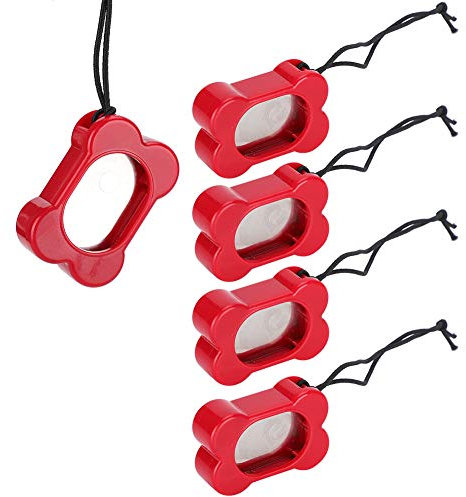 BEIJIALY 5 Stück Haustier-Trainings-Clicker, Box-Trainings-Clicker für Haustiere, Verstellbarer Hunde-Trainings-Clicker, Verstellbare DREI Gänge, Kompaktes, Leichtes Zubehör für Hunde