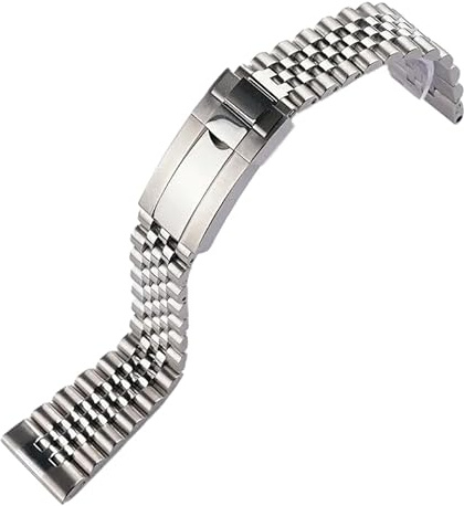 London Craftwork 20 mm breites Universal-Armband aus Stahl mit geradem Ende, kompatibel mit Tudor-Uhren, Einheitsgröße, Edelstahl, Kein Edelstein