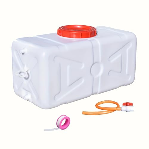 DWZL Réservoir d'eau Portable Résistant Aux Chutes avec Robinet Réservoir d'eau Grande Capacité pour Réservoir d'eau Plastique pour La Maison Camping Et Les Activités Plein Air