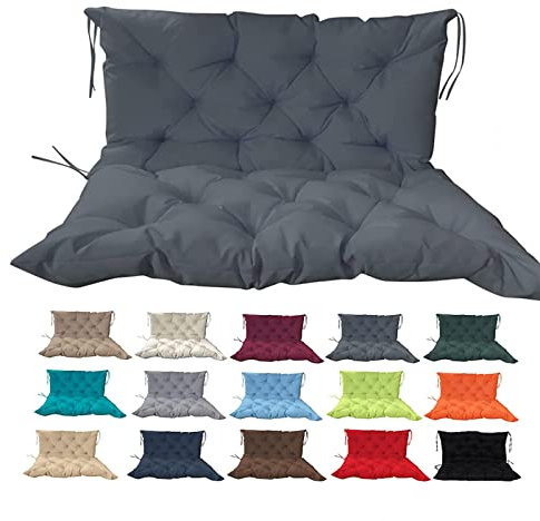Outdoor Schaukel Sitzkissen für 2 3 Sitzer Terrasse Schaukel Lange Bequeme Sofa Pad für Möbel Liege Hängesessel Kissen