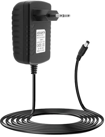 Cavo Alimentatore 30W per Alexa Echo 3ª 4ª Generazione, Echo Show 8 10 15 Echo Show 2ª Gen Echo Plus 2ª Gen Adattatore 18V 1.67A AC a DC con Cavo 2 Metri Bianco Compatibile Solo con Dispositivi 18V